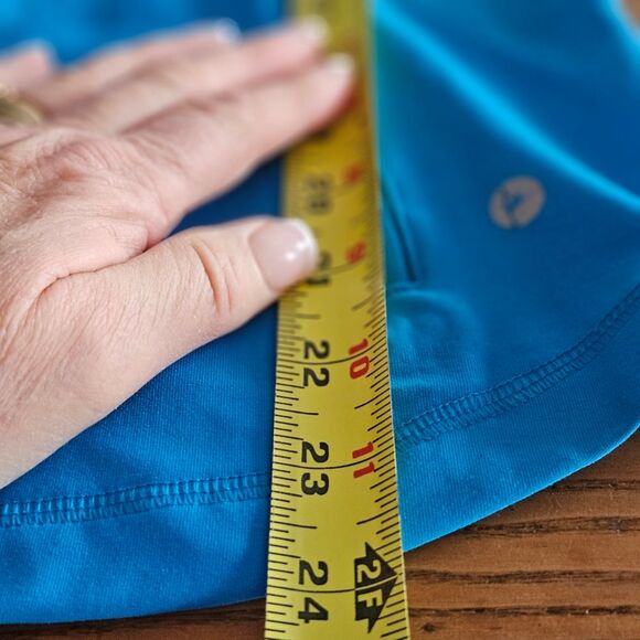 Womens Medium Blue Zip Up Sweatshirt Track Athletic Jacket Stretch - Picture 6 of 9